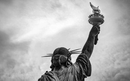 Crying Liberty statue of liberty new york city iStock Jonathan Barbour 1095439054
