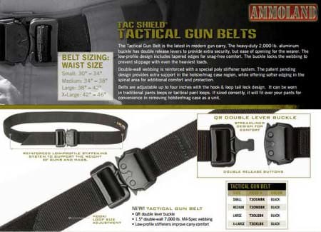 Tac Shield's Modern Tactical Gun Belts