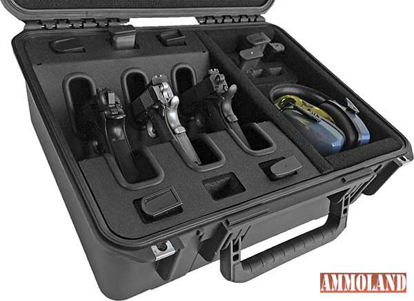 CaseCruzer Universal Shooting Range 3 Pack Handgun Quick Draw Case
