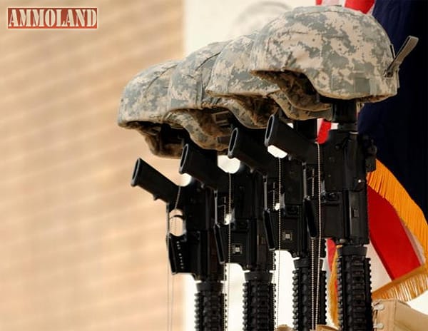 Disarmed Military Boot Stand