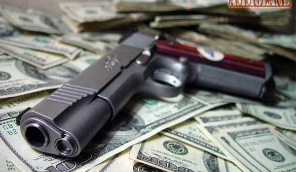 Guns Cash Taxes Money