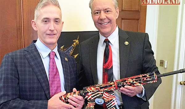 Rep. Ken Buck (R-Colo.) tweeted a picture of himself and Rep. Trey Gowdy (R-S.C) holding an AR-15. 