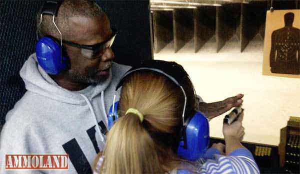 Rick Ector, Detroit firearms instructor and gun range owner. Photographer: Martin Kaste/NPR