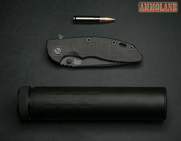 SilencerCo Announces the Blackout Package - Collaboration with Hinderer Knives