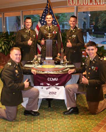 Texas A&M Corps of Cadets Marksmanship Unit sweeps the Military College Combat Shooting Championship