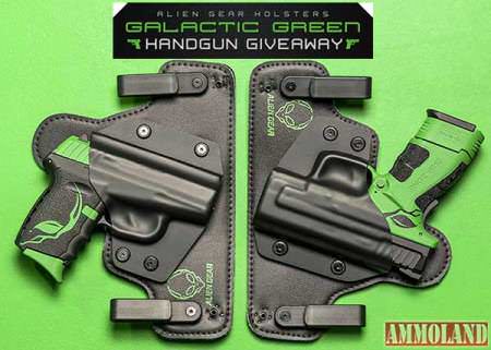 Galactic Green Handgun Giveaway