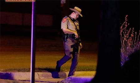 Garland Texas Police with M4 Rifles