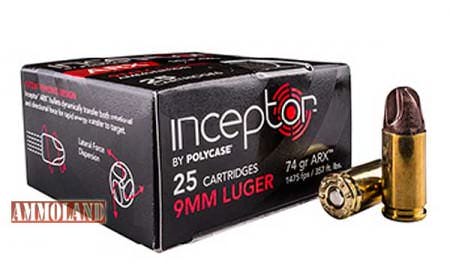 PolyCase Inceptor ARX Ammunition