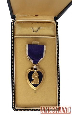 Purple Heart: World War II Purple Heart awarded to Joseph W. Herbert, an African-American member of the “Red Ball Express” (minimum bid: $750).