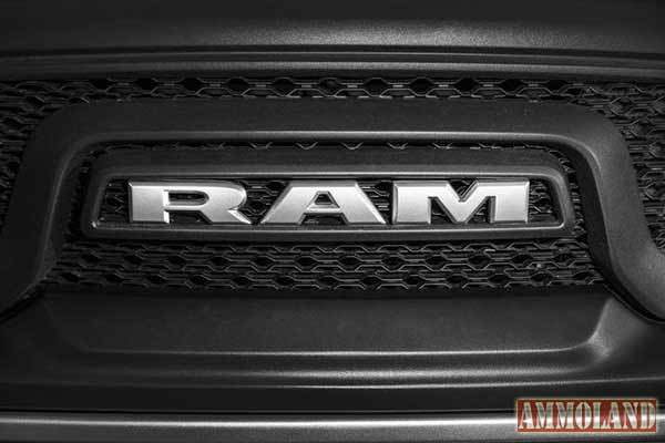 Rebel features an all-new grille with prominent billet silver “RAM” letter badge