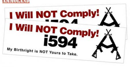 i594 I Will Not Comply