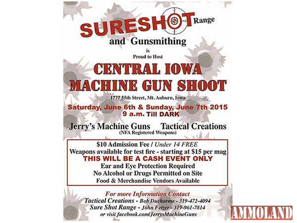 Central Iowa Machine Gun Shoot