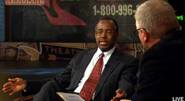 Ben Carson with Glenn Beck on “semi-automatic” weapons.