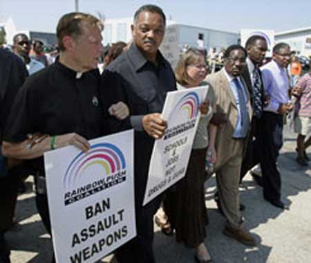 Radical-left Priest Father Pfleger and race baiter Jessie Jackson