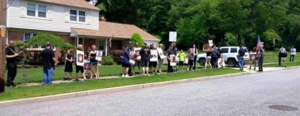 New Jersey Citizens Protest the Murder of Carol Bowne in front of Senator Steve Sweeney