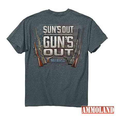 Buck Wear: Suns Out, Guns Out T-Shirt