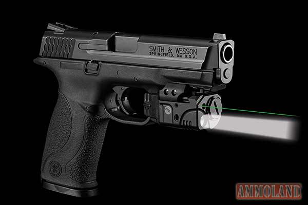 Crimson Trace Rail Master Pro on a S&W pistol