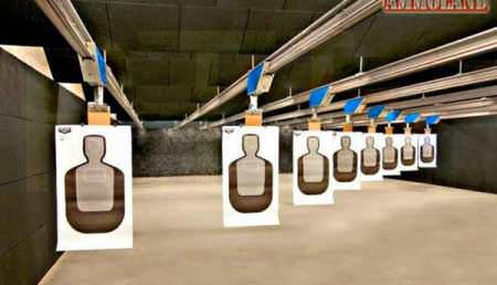 Gun Range Hanging Targets