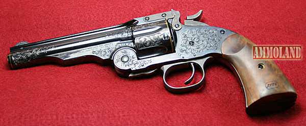 Modern Smith & Wesson Engraved Model 3 Schofield Revolver