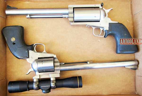 Magnum Research BFR Revolver vs the Freedom Arms 454 Casull with scope