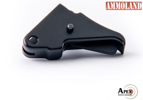 Apex Flat-Faced Action Enhancement Trigger for the popular Smith & Wesson M&P Shield pistol