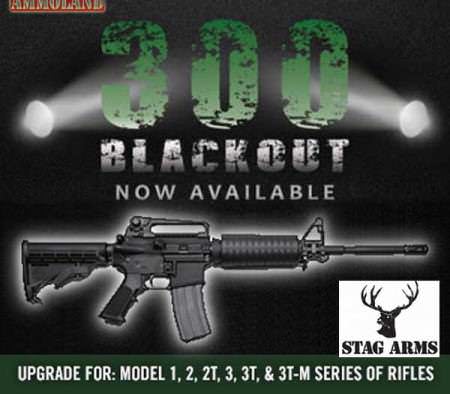 Stag Arms Now Offers 300 Blackout AR-15 Rifles