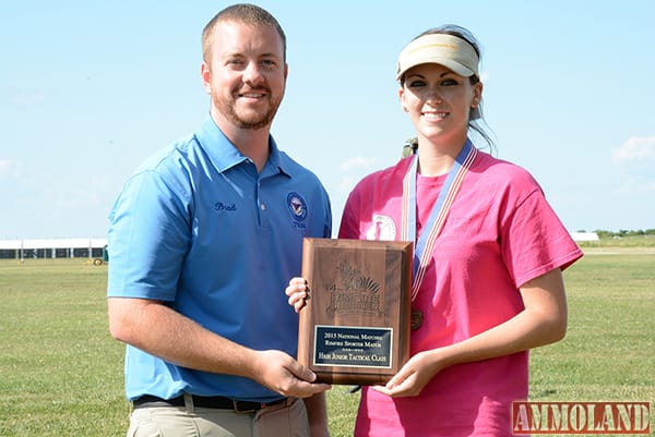 Brianna Toikkanen of Conneaut, OH, was the high junior of the Tactical Class with a score of 563-24x.