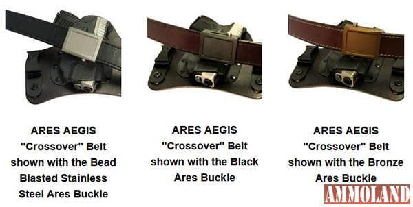 CrossBreed Holsters Introduces the New "Crossover Belt" with the Ares Aegis Buckle