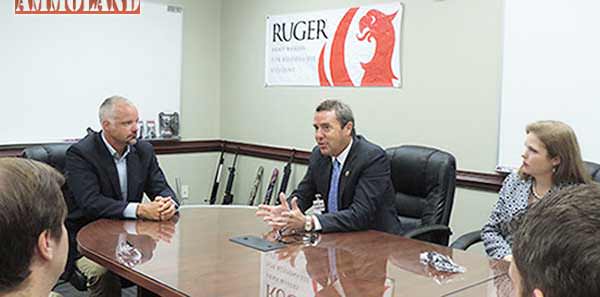 Congressman Walker Visits Ruger Facility in North Carolina