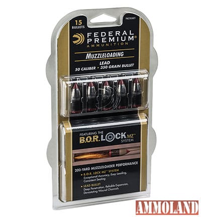 Federal Premium Introduces B.O.R. Lock Lead Muzzleloader Bullet