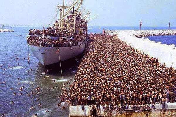 Flood of Refugees from Libya