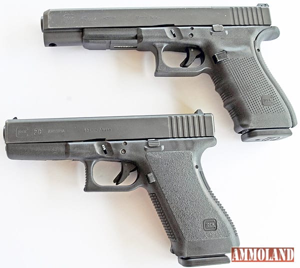 Glock Gen 4 G40 vs the Glock Gen 2 G20