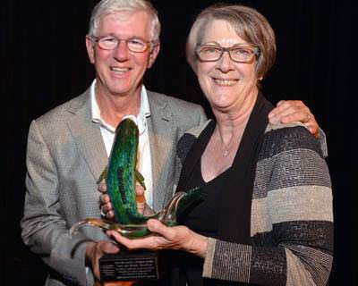 Larry and Brenda Potterfield Receive John L. Morris Award