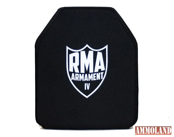RMA Level IV (Model #1189) NIJ Certified 0101.06 stand-alone ballistic plate