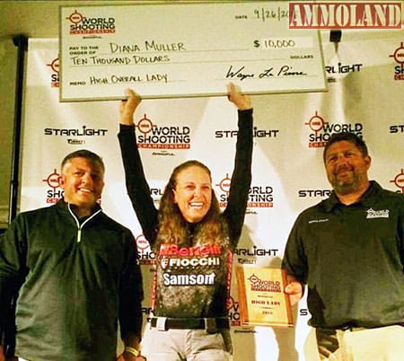 Team Benelli Captain Dianna Muller Wins NRA World Shooting Championship