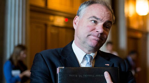 Virginia Senator Tim Kaine