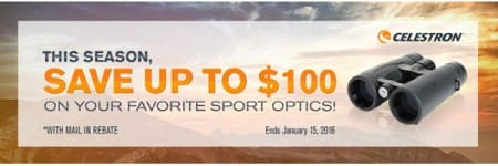 Celestron Rebate Offer