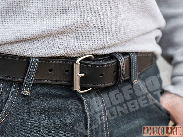 Bigfoot - Steel Core Leather Belt (Classic Black)