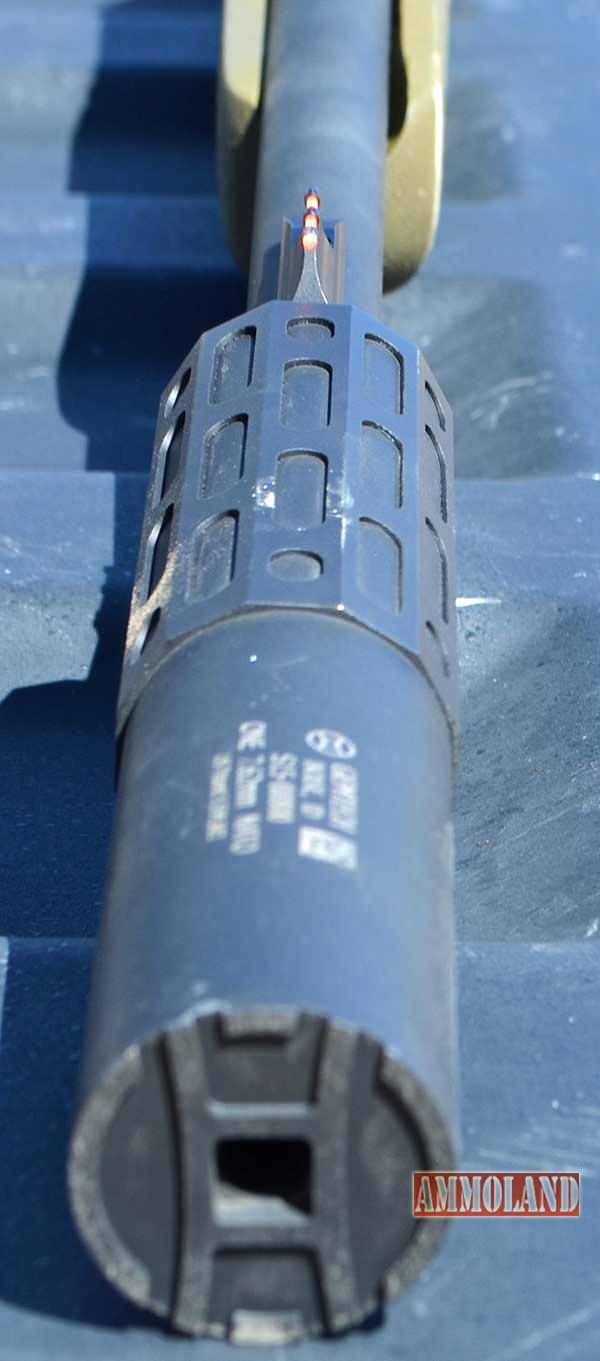 Gem Tech ONE Suppressor on Mossberg MVP Rifle