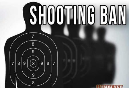 Gun Tragets Shooting Ban