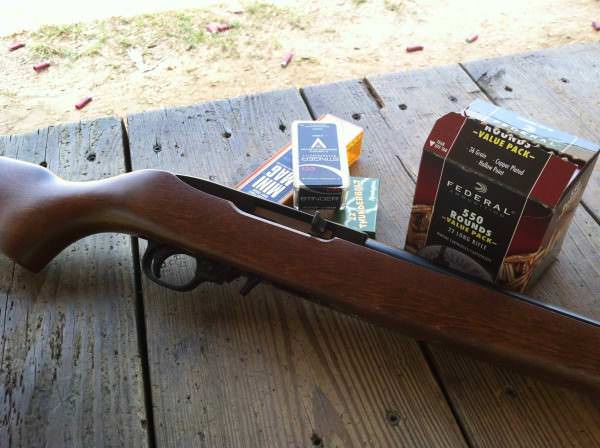 The Ruger 10/22 is at home on virtually any range, and even now, ammo is (relatively) inexpensive.