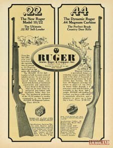 Ruger 10/22 Original Ad