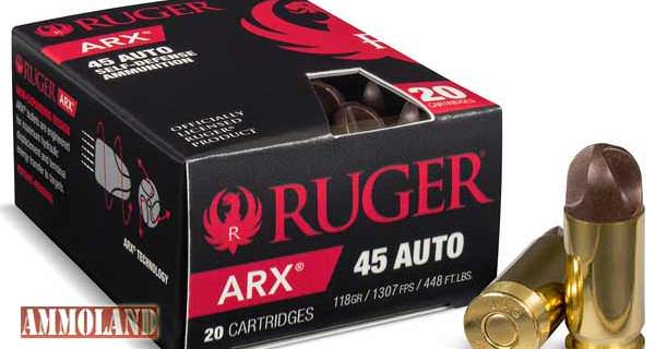 Ruger ARX 45 Auto Ammunition