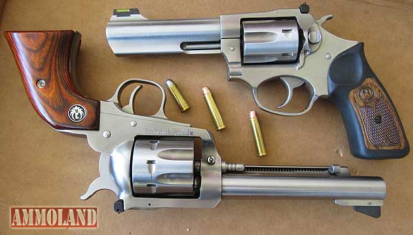 Ruger SP101 Double-Action Revolver vs Ruger Blackhawk Single Action Revolver