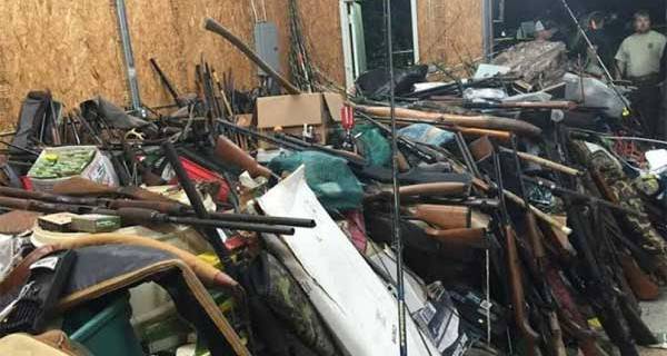 South Carolina Officials Seize Thousands Of Stolen Guns