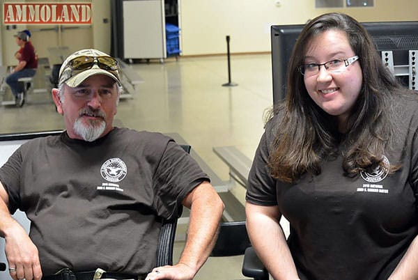 CMP’s Matt Carroll, who works the South Range, and Catherine Green, of the North Range, are just a few of the friendly faces seen each week at Open Public Shooting.