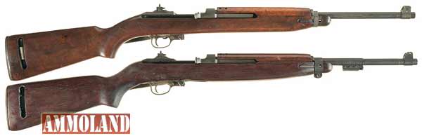 Two M1 Semi-Automatic Carbines of the M1 Carbine Family