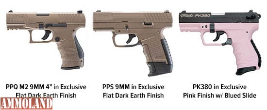 RSR Group, Inc. Introduces Exclusive Walther Models in FDE and Pink