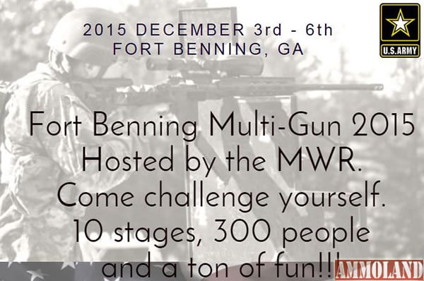 2015 Fort Benning Multi-gun Challenge