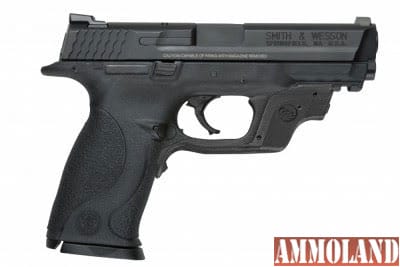 Smith & Wesson Full-Size and Compact M&P Pistols with Factory-Installed Green Crimson Trace Laserguard Sights